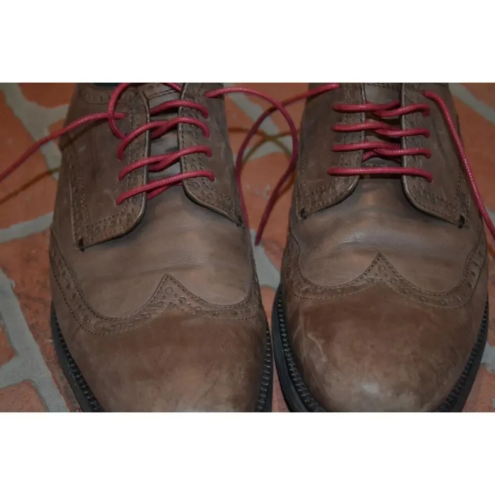 104-a‎ Cole Haan Brown Leather Dress Shoes Loafers Size 10 M Grand.0S Mens